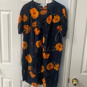 Amour Vert silk floral dress